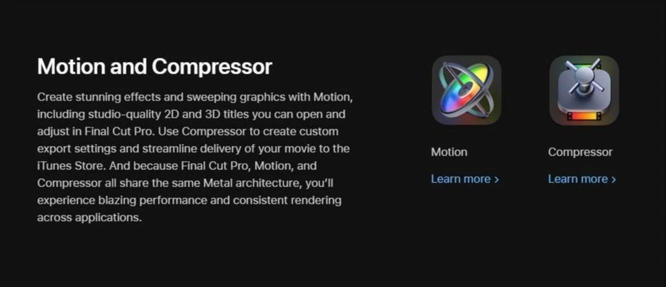 Final Cut Pro X 11.0 — feature 2